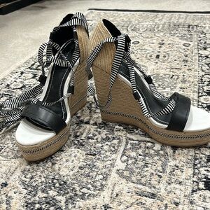 Zara platform espadrilles